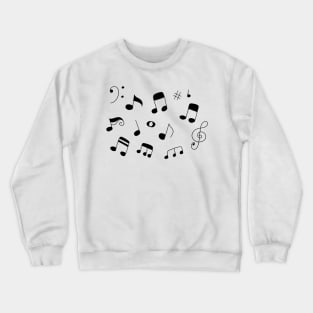 Music Notes Crewneck Sweatshirt